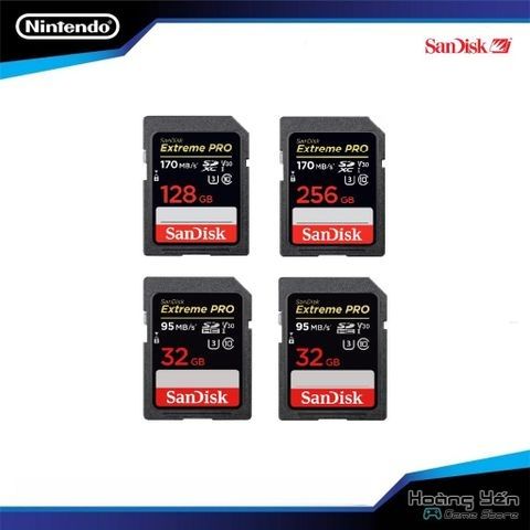  [Mã 99ELHA giảm 7% đơn 300K] Thẻ Nhớ SDXC Sandisk 32GB 64GB 128GB Extreme Pro 4K cho Máy Ảnh, Máy Quay Phim 