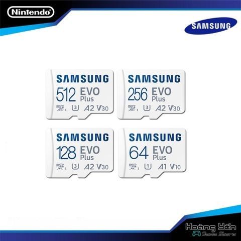  Thẻ Nhớ Mirco SD Samsung Evo Plus 128GB/ 256GB/ 512GB 