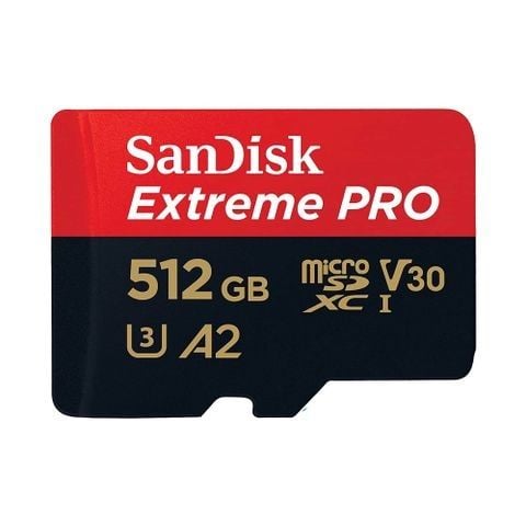  Thẻ nhớ MicroSDXC SanDisk Extreme Pro 512GB/1TB A2 ~ 190MB/s - Bảo hành 5 năm 