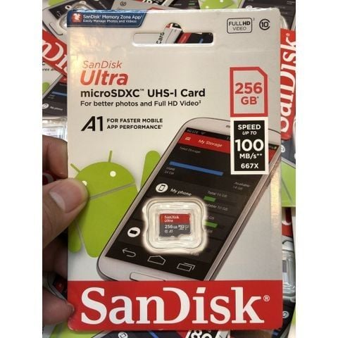  Thẻ Nhớ Micro SD Sandisk 16GB / 32GB / 64GB / 128GB / 200GB / 256GB Bảo Hành 5 Năm Chính Hãng 