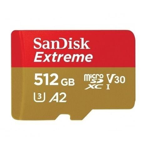  Thẻ nhớ MicroSDXC SanDisk Extreme 128GB/256GB/512GB A2 ~ 160MB/s - Bảo hành 5 năm 