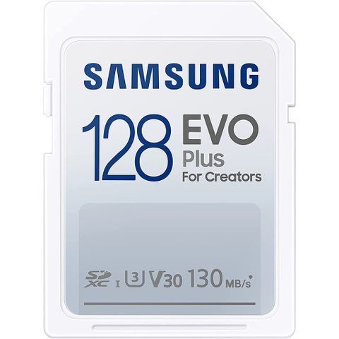  Thẻ Nhớ SDXC Samsung 32GB 64GB 128GB Evo Plus 4K cho Máy Ảnh, Máy Quay Phim 