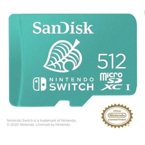  Thẻ Nhớ Sandisk cho Nintendo Switch 128GB/ 256GB/ 400GB 