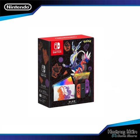  Máy Nintendo Switch Oled Pokemon Violet & Scarlet Edtion 