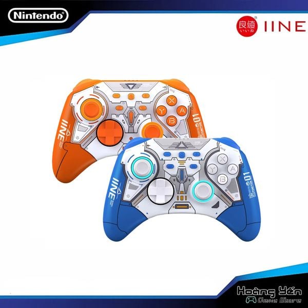  Tay Cầm Chơi Game Bluetooth Không Dây Ares Mecha Wireless Pro Controller IINE L786 vs IINE L787 
