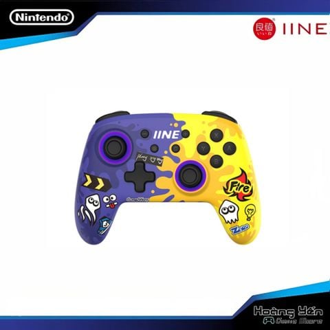  Tay cầm Nintendo Switch Pro Controller Splatoon 3 IINE L709 