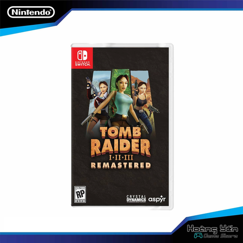  Tomb Raider I.II.III Remastered Nintendo Switch 