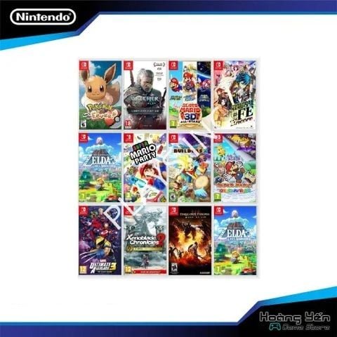  Tổng Hợp Băng Game Nintendo Switch Cũ Like New 