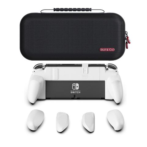  Ốp lưng GripCase Skull & Co cho Nintendo Switch Oled White 