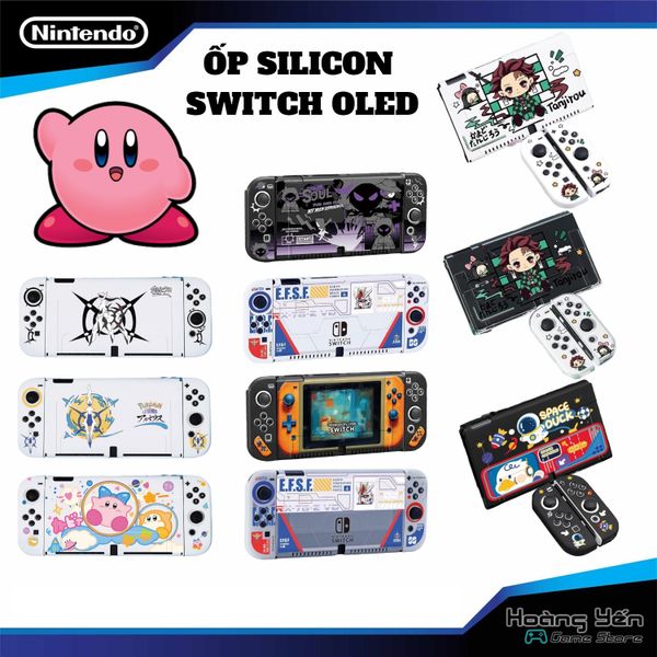  Ốp Silicon Dẻo Cho Nintendo Switch Oled 