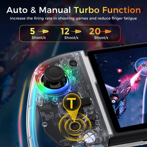  Tay Cầm RGB Cho Nintendo Switch Oled IINE L744 