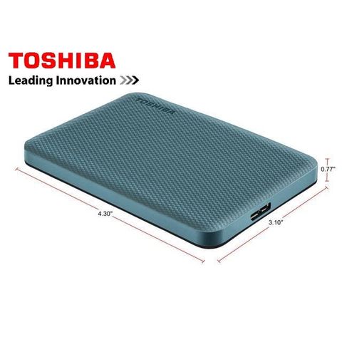  Ổ Cứng Di Động Toshiba Canvio Advance Plus 4TB - Tặng Kèm Bóp Chống Sốc 
