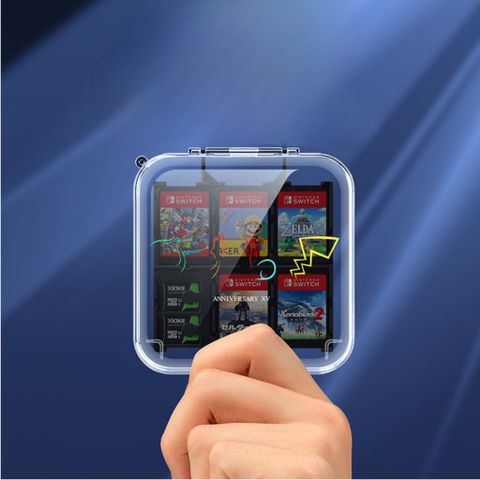  Hộp đựng băng game Nintendo Switch Oled trong suốt 