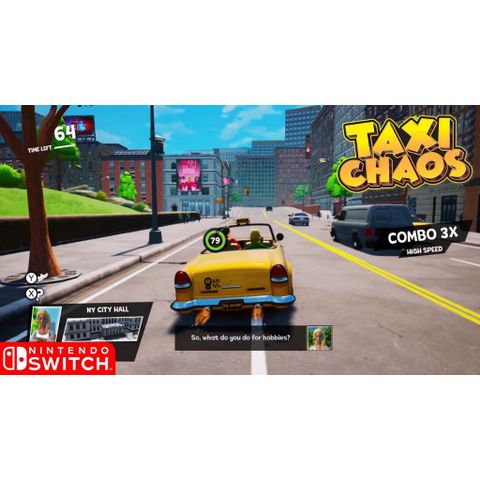  Taxi Chaos Nintendo Switch 