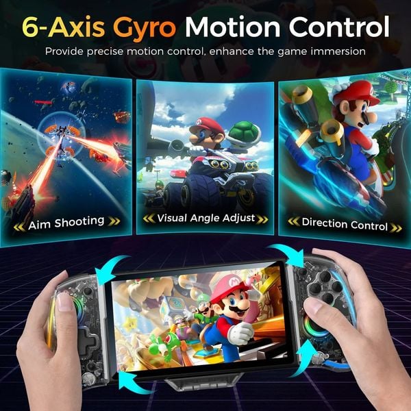  Tay Cầm RGB Cho Nintendo Switch Oled IINE L744 