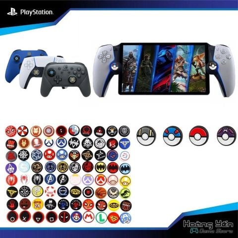  Nút Bọc Analog ( Thumb grips ) cho tay Ps5/ Playstation Portal/ Ps4 / Pro Controller / Xbox / Asus / Razer 