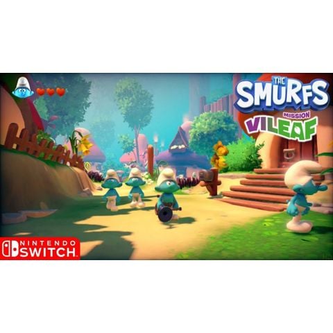  The Smurfs Mission Vileaf Nintendo Switch 
