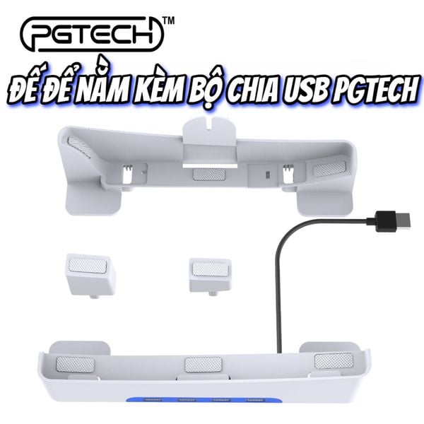  Đế để nằm ngang Ps5 slim PGTECH GP-528 
