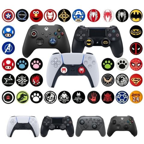  Nút Bọc Analog Cho Tay Cầm PS5 / PS4 / Xbox Series X/S / GameSir / Nintendo Switch Pro 