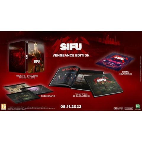  Sifu Vengeance Edition Nintendo Switch 