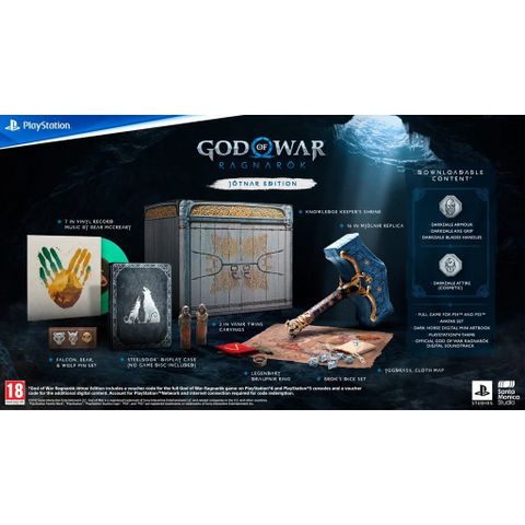  Bộ God Of War Ragnarök Collector's Edition Ps5 - Ps4 - Không kèm code game 