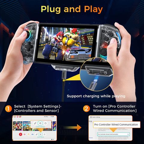  Tay Cầm RGB Cho Nintendo Switch Oled IINE L744 