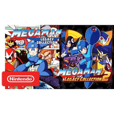  Mega Man Legacy Collection 1 + 2 Nintendo Switch 
