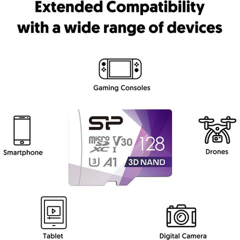  Thẻ Nhớ Điện Thoại Micro SD Silicon Power 100MB/s 