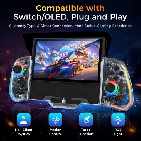  Tay Cầm RGB Cho Nintendo Switch Oled IINE L744 