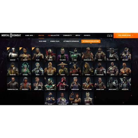  Mortal Kombat 11 Aftermath Kollection Nintendo Switch 