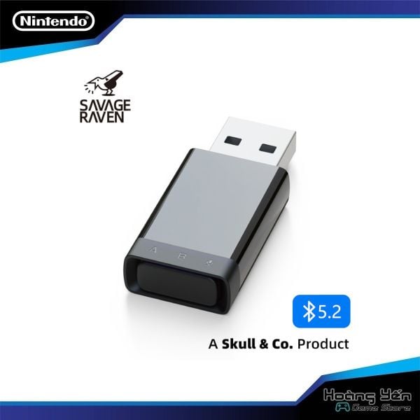  Usb Bluetooth Dongle Audio Skull & Co cho máy Ps5/ Switch và PC 