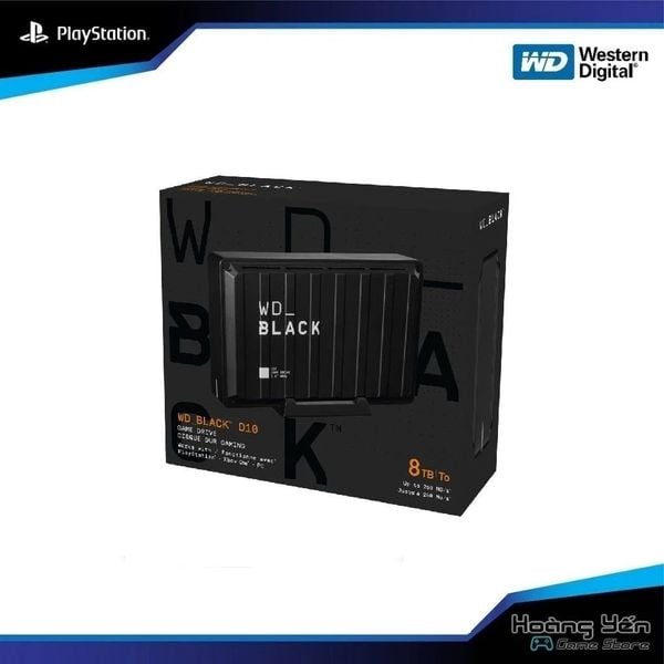  Ổ Cứng Di Động WD Black D10 8TB/ 10TB 