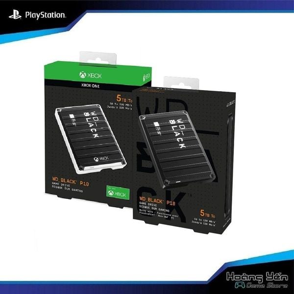  Ổ Cứng Di Động WD Black P10 Game Drive 4TB/5TB - Tặng Kèm Bóp Chống Sốc 