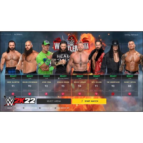  WWE 2K22 Ps5 