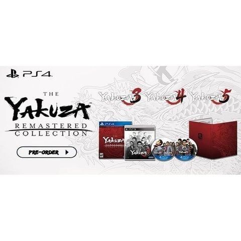  Yakuza Remastered Collection Ps4 
