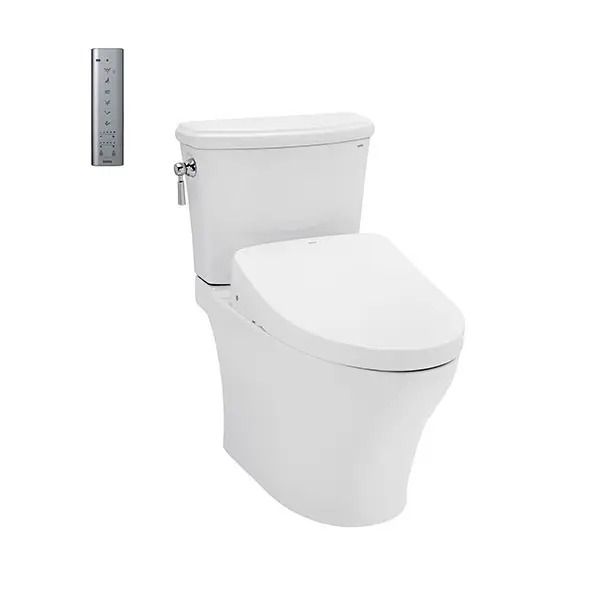 CS948CDW12 Bàn cầu hai khối kèm nắp rửa điện tử WASHLET dòng S7