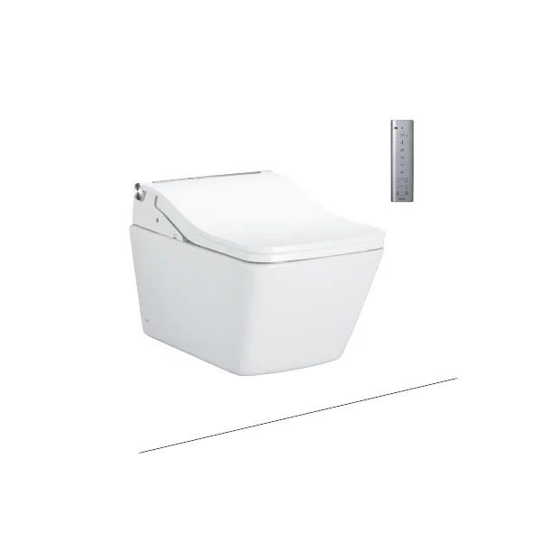 CW522EA/TCF803CZ/WH172AT/MB171M#SS Bàn cầu treo tường kèm nắp rửa điện tử WASHLET dòng SW