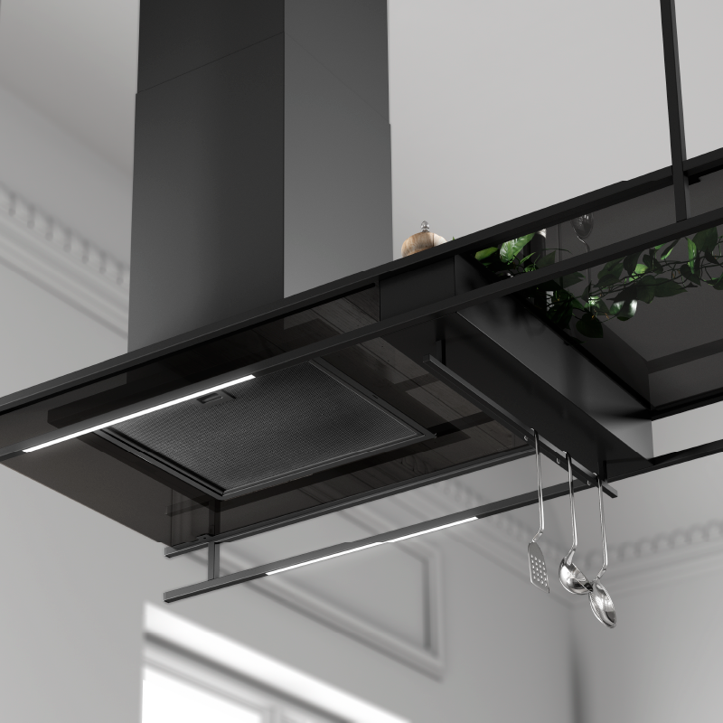 Máy hút khói khử mùi – treo độc lập INDUST K140B