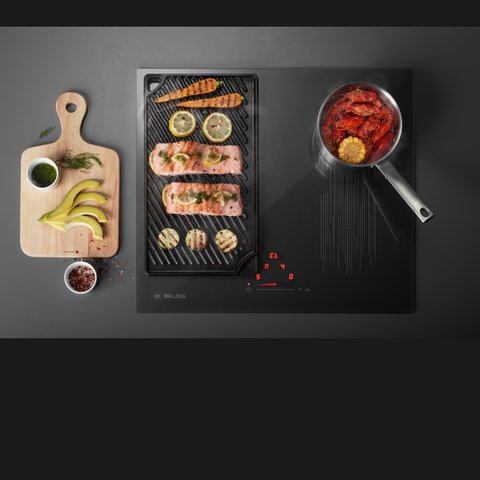  Bếp kính âm 4 từ MI 594 LINEAR 