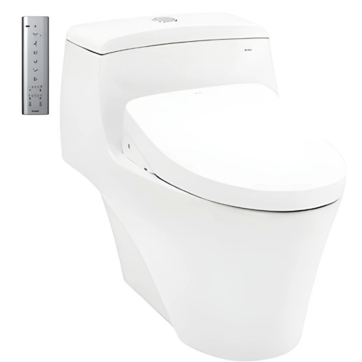 Bồn Cầu Điện Tử TOTO MS823CDRW12 Nắp Tự Động Đóng Mở Giấu Dây