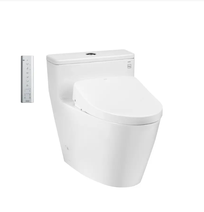 MS625CDW12 Bàn cầu 1 khối kèm nắp rửa điện tử WASHLET dòng S7 TCF4911EZ