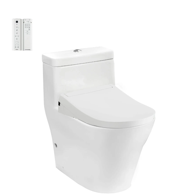 CW166RB/TCF34320GAA/T53P100VR Bàn cầu một khối kèm nắp rửa điện tử WASHLET dòng S5