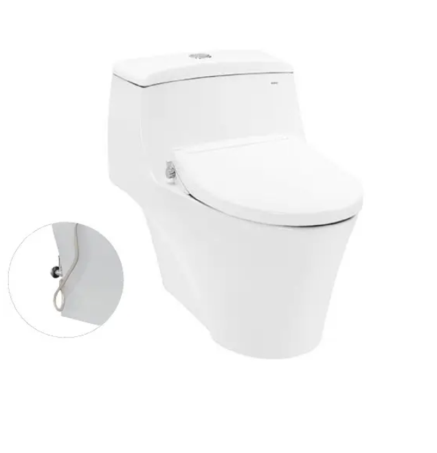 MS823DRE2 Bàn cầu một khối kèm nắp rửa cơ Ecowasher TCW07S