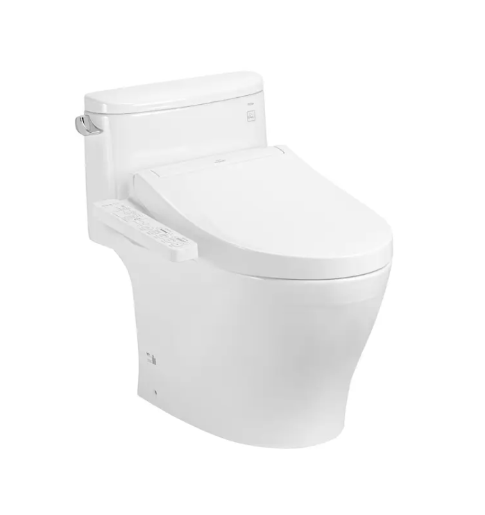MS887RW16 Bàn cầu một khối kèm nắp rửa điện tử WASHLET dòng C2
