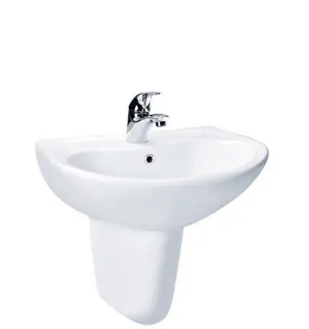 LHT240CS Chậu lavabo treo tường LHT240CS chân lửng