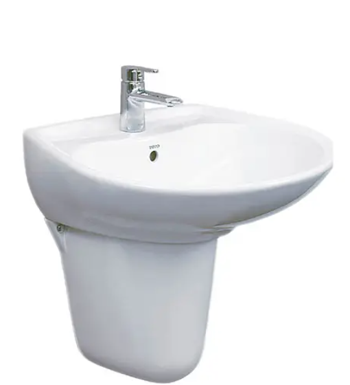 LHT300CR Chậu treo tường chân lửng