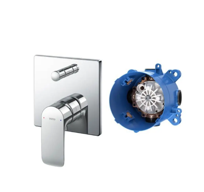 TBG04304BA/TBN01001B Van gật gù điều chỉnh nóng lạnh GA kèm nút chuyển hướng và phụ kiện âm tường