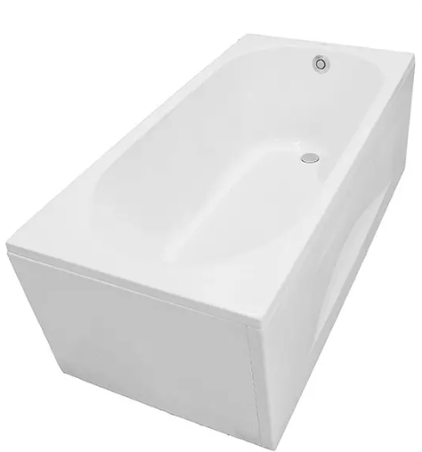 PAY1515VC#W/TVBF411 Bồn tắm nhựa có yếm