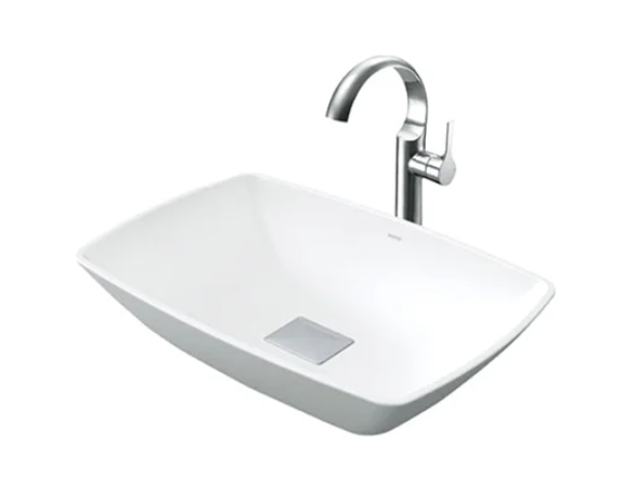 PJS02WE#GW Chậu đặt bàn đá cẩm thạch nhân tạo