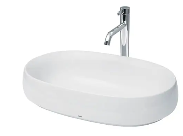 PJS05WE Chậu đặt bàn đá cẩm thạch nhân tạo